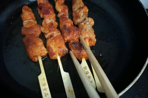 香煎骨肉相连的做法图解4