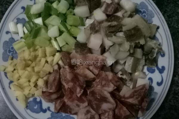 腊肉菜饭的做法图解2