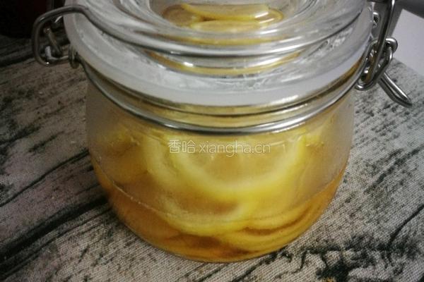 自制蜂蜜柠檬茶的做法图解4