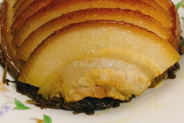 梅菜扣肉的做法图解7