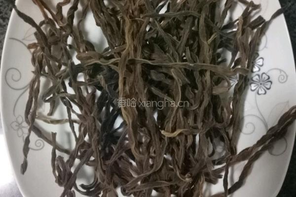 干豆角干烧咸鱼的做法图解2