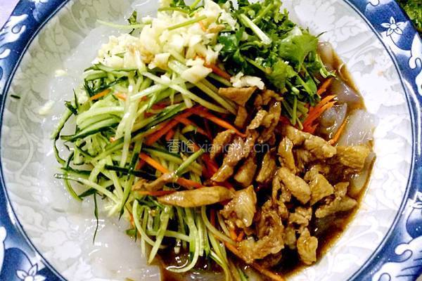 肉丝大拉皮的做法图解13