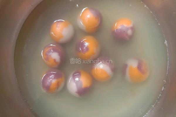 彩色汤圆的做法图解7