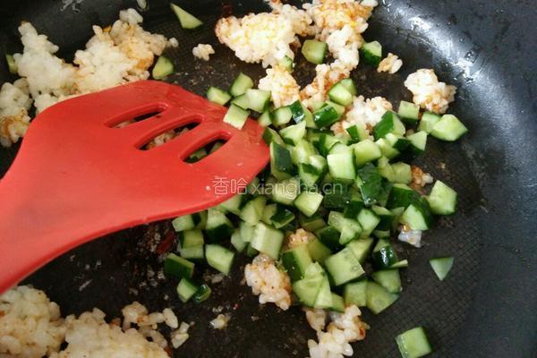香辣炒饭的做法图解7
