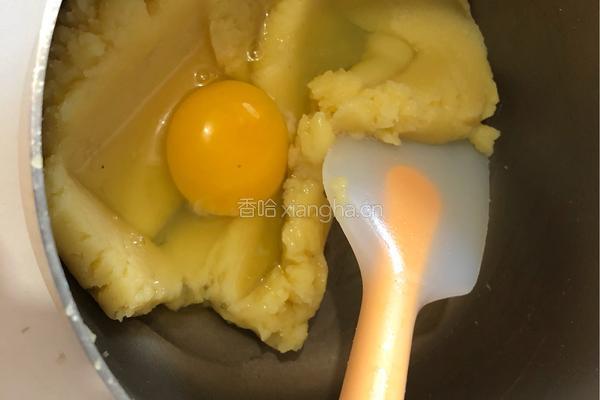 抹茶奶油泡芙的做法图解7