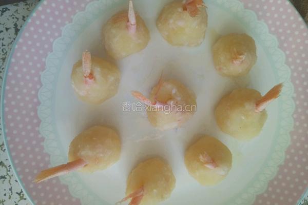 黄金虾球的做法图解7