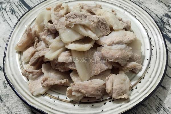 辣椒胡萝卜炒五花肉的做法图解5