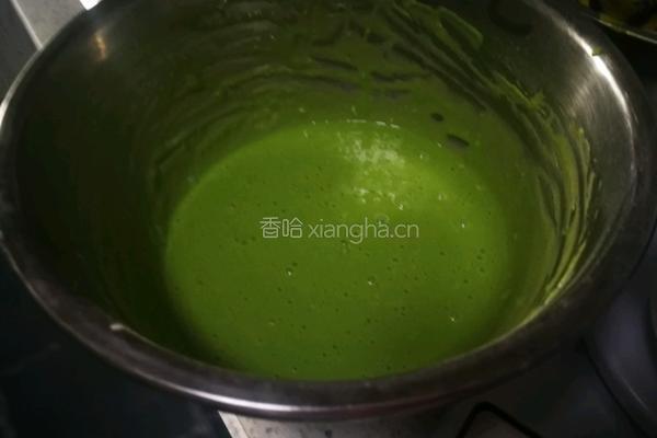 抹茶芒果蛋糕卷的做法图解4