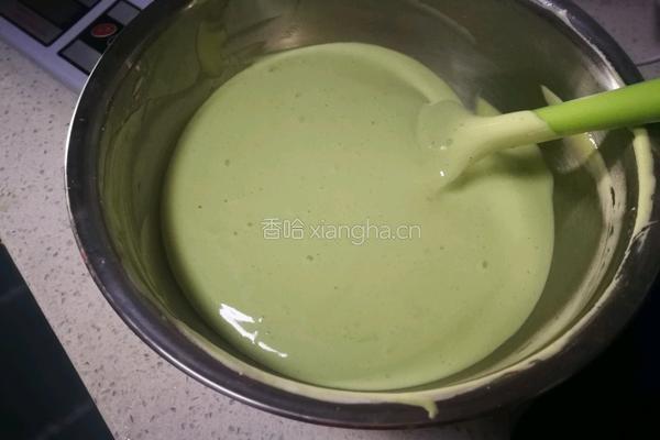 抹茶芒果蛋糕卷的做法图解8