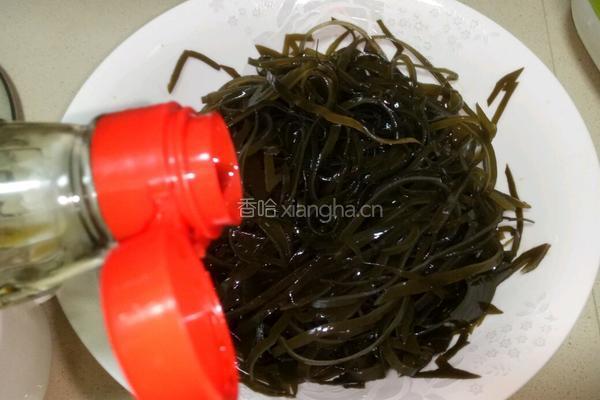 凉拌酸辣海带的做法图解7