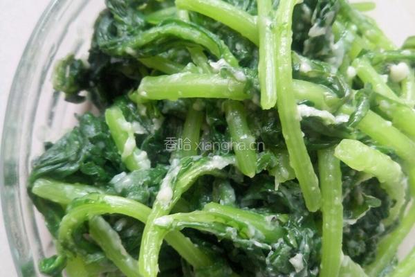 清真茼蒿的做法图解3
