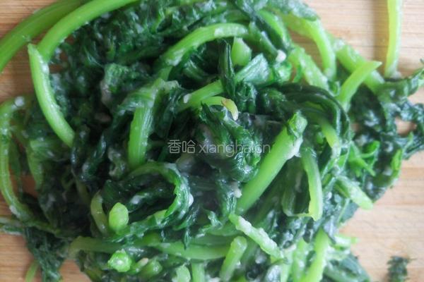 清真茼蒿的做法图解2