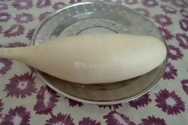 花生仁拌白萝卜的做法图解3