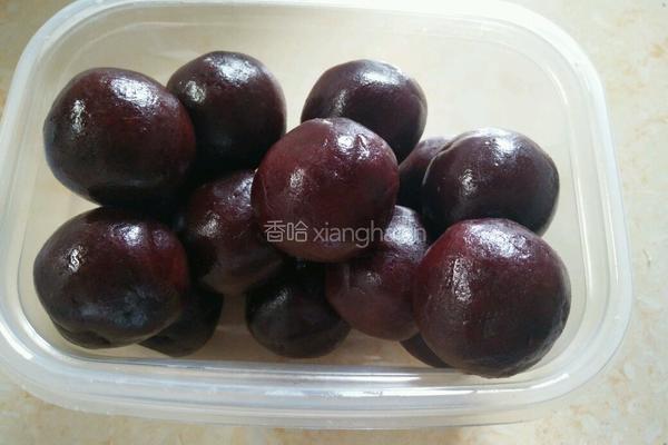 五彩蛋黄酥的做法图解5