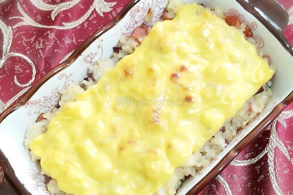 培根芝士焗饭的做法图解14
