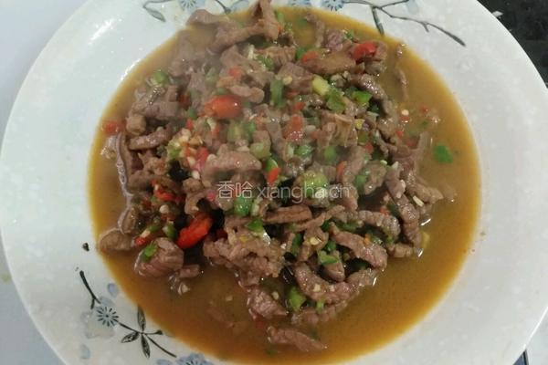 辣椒炒牛肉的做法图解6