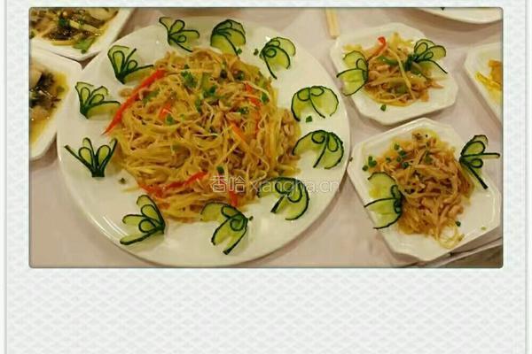 土豆丝炒肉的做法图解4