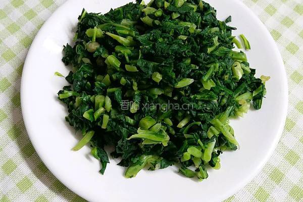 马兰头豆腐羹的做法图解2