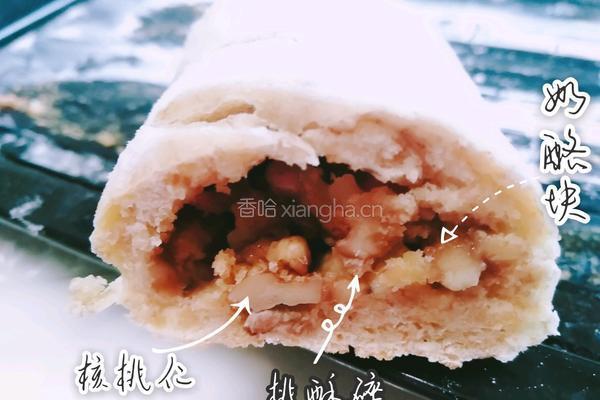 全麦坚果奶酪软欧包的做法图解7