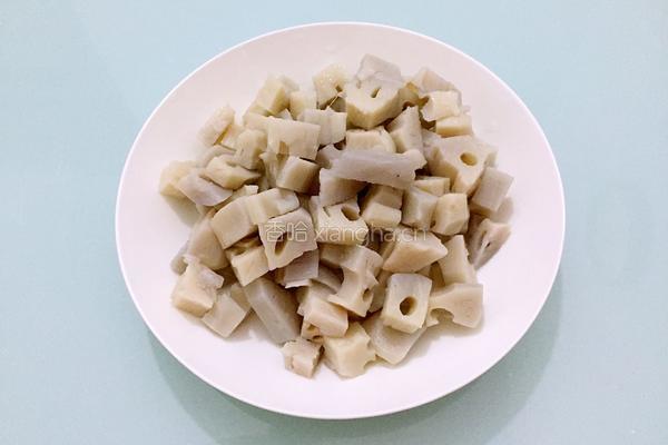 糖醋藕丁的做法图解8