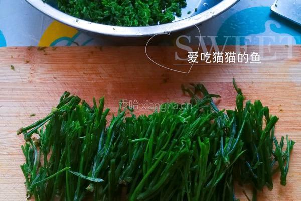 羽叶金合欢煎蛋的做法图解3