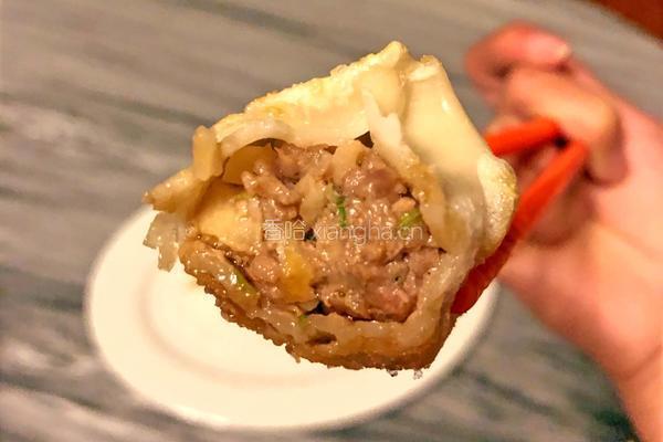 黑椒牛肉马蹄饺的做法图解3