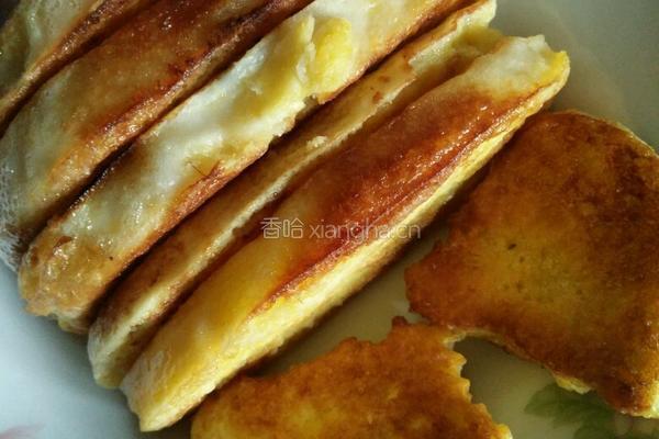 香煎鸡蛋馒头片的做法图解13