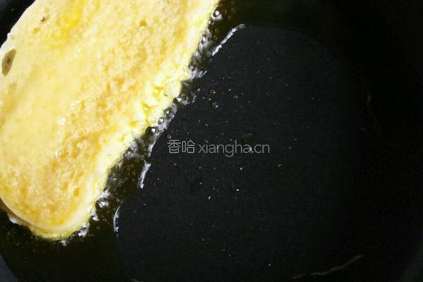 香煎鸡蛋馒头片的做法图解5