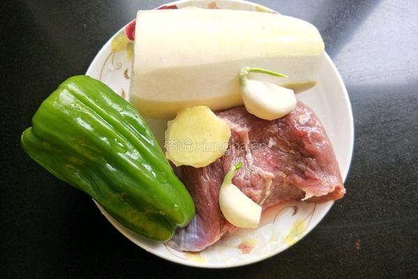 萝卜丝炒牛肉的做法图解2