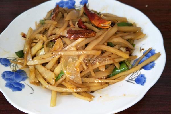 酸辣土豆丝的做法图解7