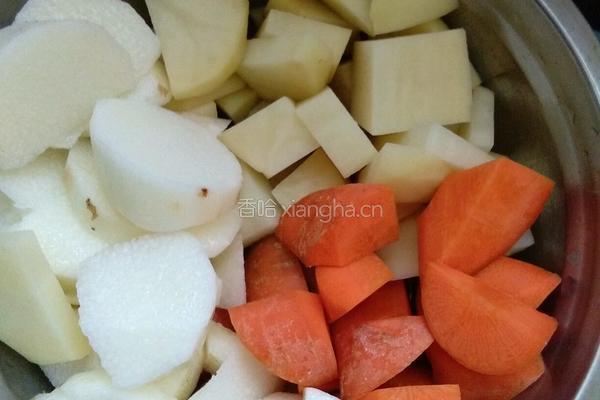 羊肉闷饼子的做法图解7