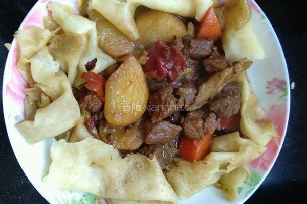 羊肉闷饼子的做法图解14