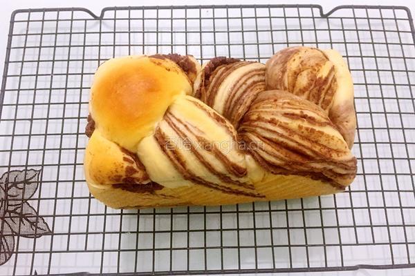 大理石花纹吐司的做法图解25