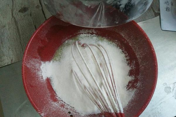 菠菜蛋糕卷的做法图解4