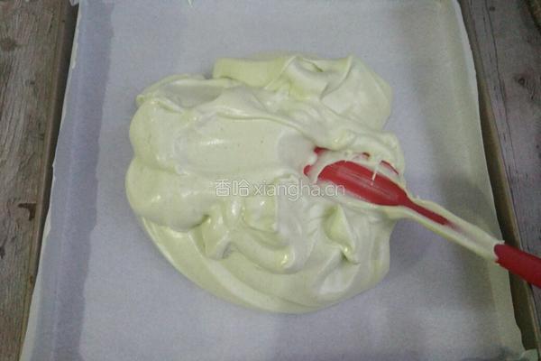 菠菜蛋糕卷的做法图解14