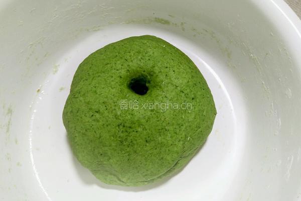 绿叶豆沙包的做法图解6
