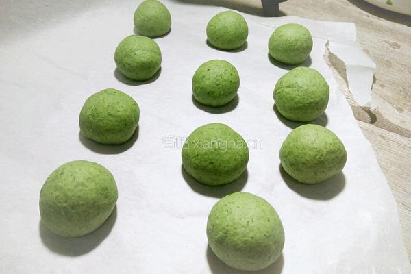 绿叶豆沙包的做法图解10