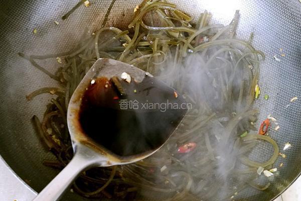 辣炒海带的做法图解5