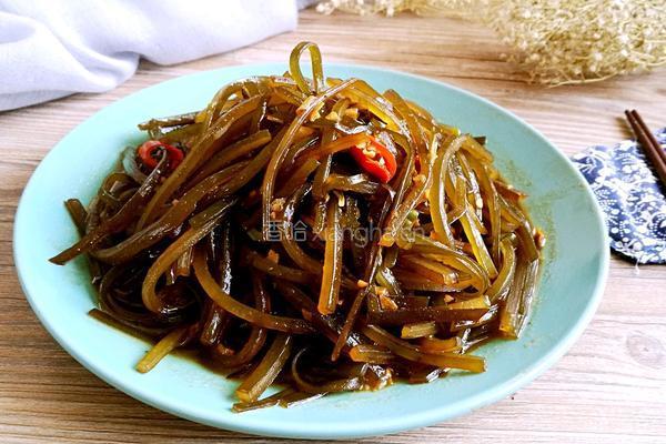 辣炒海带的做法图解8