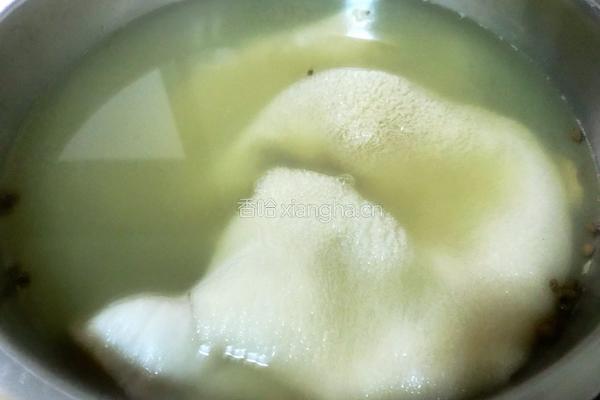 毛肚炒细粉的做法图解3
