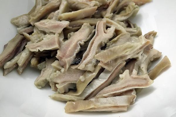 红油肚丝的做法图解5