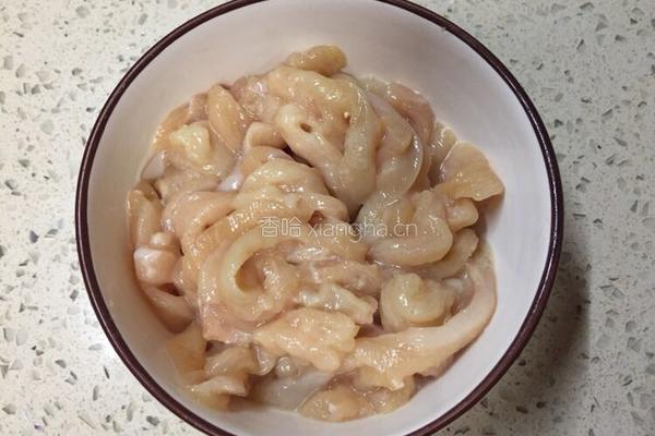 彩豆菜椒鸡肉丝的做法图解4