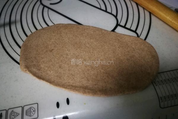 绿豆麻薯奶酪黑麦包的做法图解9