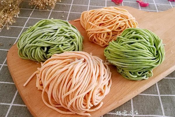 彩色蔬菜面的做法图解17