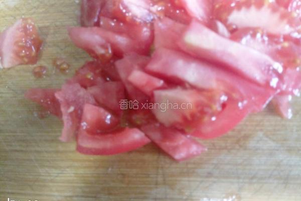 西红柿炒菜花的做法图解4