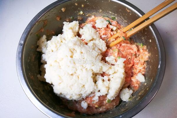 馒头肉圆的做法图解11