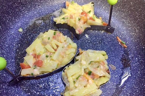 海藻肉沫土豆心的做法图解13