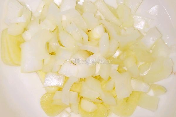 茼蒿小豆腐的做法图解7