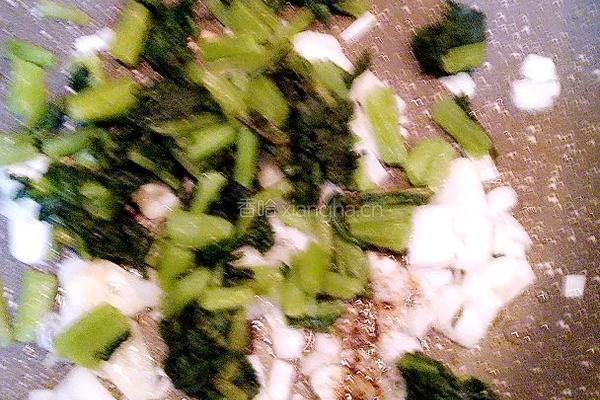 茼蒿小豆腐的做法图解10