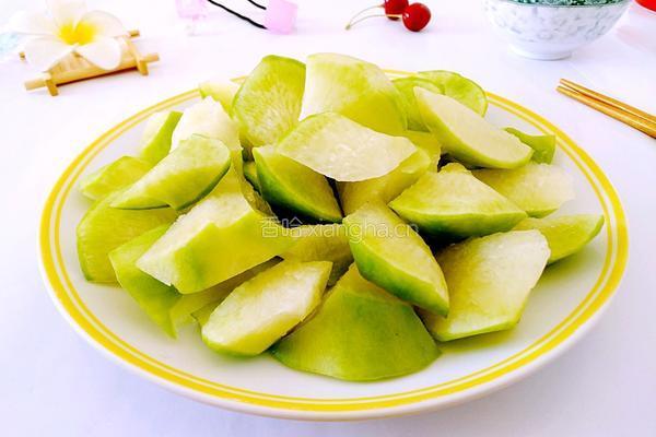 青萝卜蘸酱的做法图解6